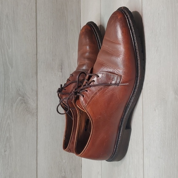 Allen Edmonds Mens Leather Black Hills Oxford Dress shoes sz 11B - Picture 2 of 13